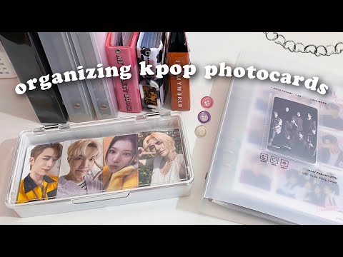 Видео: ₊📙˚организация фотокарт для 4-х биндеров: stray kids, bts, twice, xdinary heroes ˚ kpop photocards