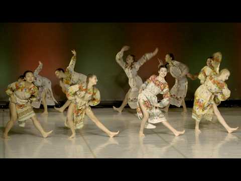Видео: "Деревенские небылицы". Стилизация народного танца. 13-15 лет.