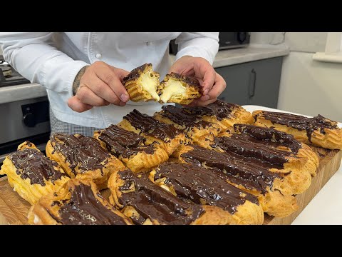 Видео: Такі еклери в магазині не купиш, а вдома вийдуть з першого разу!