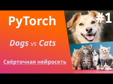 Видео: PyTorch | Урок #1 | От А до Я: Сверточная нейросеть. Dogs vs Cats
