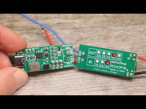 Видео: Свершилось! TYPE–C зарядка для 2-6S Li–Ion! (DD24CRTB)