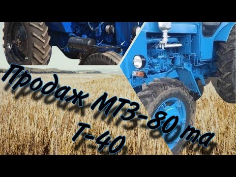 Видео: ПРОДАМ МТЗ-80 І Т-40