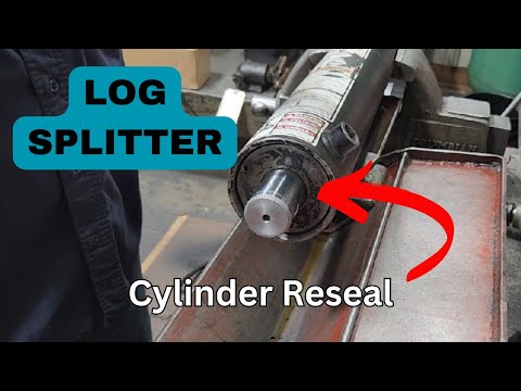 Видео: Повторное уплотнение цилиндра дровокола