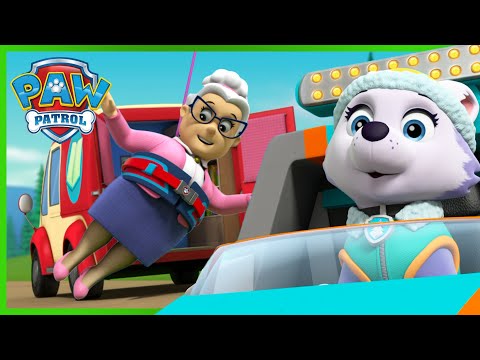 Видео: Скай и Еверест спасяват г-жа Марджъри и още! - PAW Patrol Bulgarian - карикатури за деца