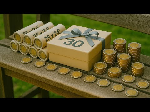 Видео: Роллы монет из банкомата 30