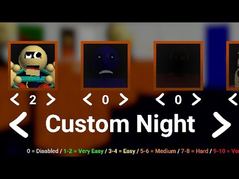 Видео: Фнаф балди Кастом Найтс #1