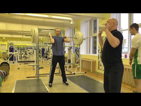 Видео: " Изучаем технику толчка штанги"  Weightlifting