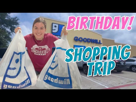 Видео: ЭКОНОМЬТЕ СО МНОЙ НА ДЕНЬ РОЖДЕНИЯ! ШОПИНГ GOODWILL И ПОКУПКА DOLLAR TREE! УПРОЩЕННАЯ ЭКОНОМИЯ