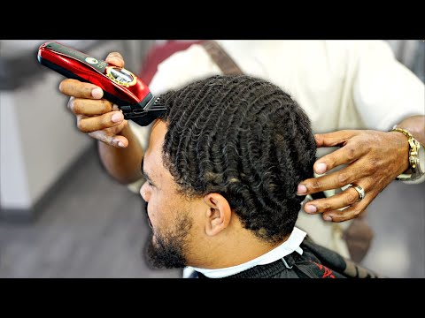 Видео: ОН ПРОСИЛ ЭТОГО!😨 РУКОВОДСТВО ПО СТРИЖКЕ: 360 ВОЛНЫ, КОНУСНЫЙ ATG