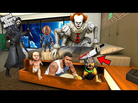 Видео: ФРАНКЛИН ХОРРОРЛАРДАН ТЫҒЫЛЫП ҚАЛДЫ | КӨРІП ҚОЙСА ӨЛЕДІ (GTA V)