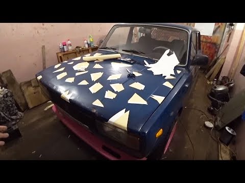 Видео: ДРИФТ, ЗЕРКАЛА И ВИНИЛ НА КАПОТ ЖИГУЛЕЙ!