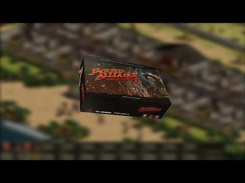 Видео: Настольная игра JAGGED ALLIANCE - обзор компонентов