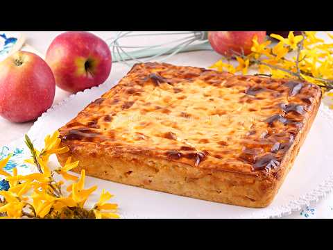 Видео: 🥧Творожно-рисовая Запеканка с Курагой и Яблоками! Вкусный и нежный десерт без муки, манки и глютена!