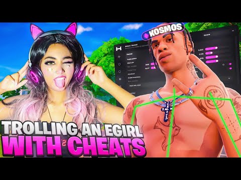 Видео: Я арендовал «Egirl», чтобы ТРОЛЛИТЬ ее с помощью читов для FORTNITE... 😳