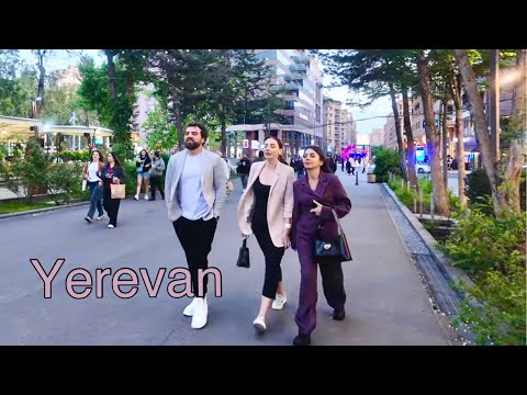 Видео: Yerevan.Атмосфера позитива . Прогулка по городу !!!Walking through the beautiful city.Armenia #like