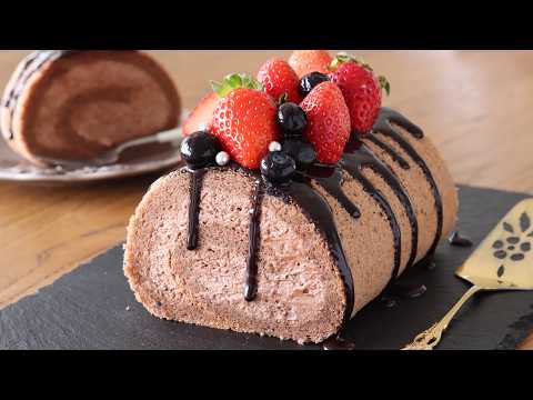 Видео: Рождество! Глянцевый шоколад Buche de Noel Chocolat