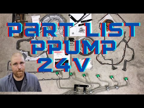 Видео: Краткое руководство по сборке насоса 24 В (список деталей)