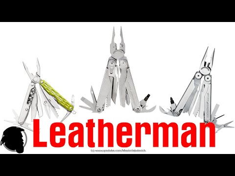 Видео: Сравнение Leatherman Wave, Surge и Juice