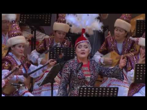 Видео: Ақмарал Ноғайбаева - Халық әні "Қымыз құйғыш"