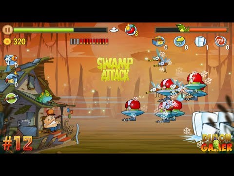 Видео: Прохождение игры Swamp Attack (Android) #12 (Хардкор с Пришельцами)