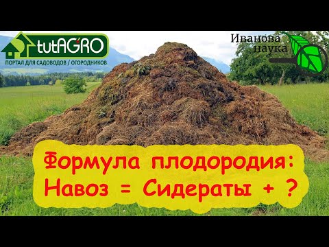 Видео: ВЕЛИКИЙ ОБМАН: вся правда о сидератах!! Чем можно заменить навоз и КамАЗ удобрений?