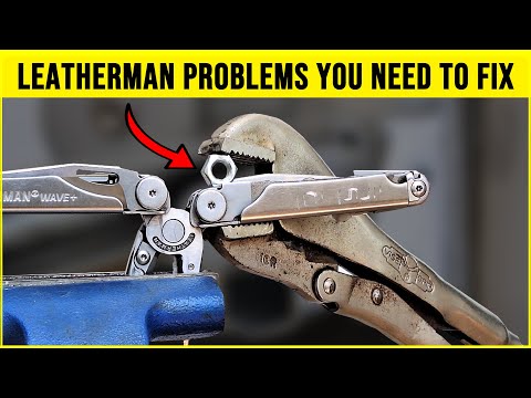 Видео: Как разобрать мультитул Leatherman: застрявшие плоскогубцы, разболтавшиеся ручки, застрявшие лезв...