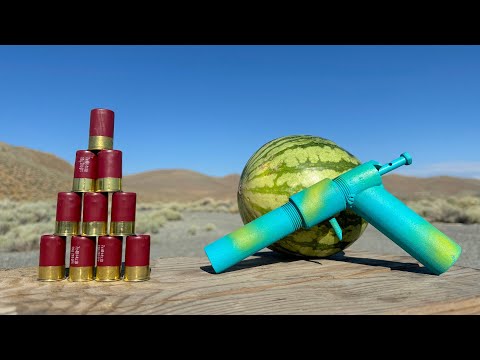 Видео: Самый маленький в мире пистолет-дробовик