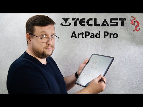 Видео: ANDROID планшет для ТВОРЧЕСТВА //ВЗРОСЛЫЙ обзор TECLAST ArtPad Pro