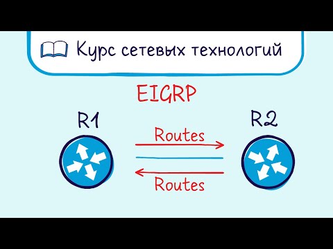 Видео: Тема 23. Протокол динамической маршрутизации EIGRP.