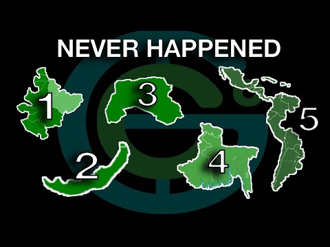 Видео: 5 «стран», которые ПОЧТИ существовали...