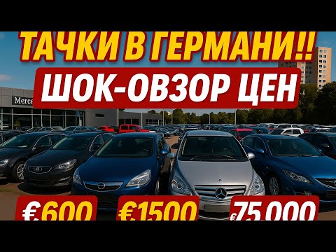 Видео: Жесть! Шок-обзор цен в Германии: авто понизу рынка — 30-40 площадок Дрезден столица авто-продаж