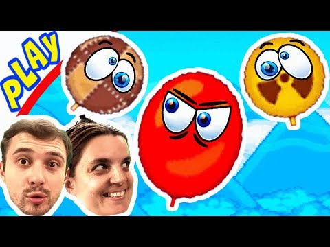 Видео: БолтушкА и ПРоХоДиМеЦ снова играют в Красный ШАРИК и его друзей! #345 - игра Кабумз 3 (Kaboomz 3)