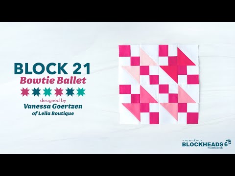 Видео: Blockheads 6 | Block 21: Bowtie Ballet Ванессы Герцен из Lella Boutique