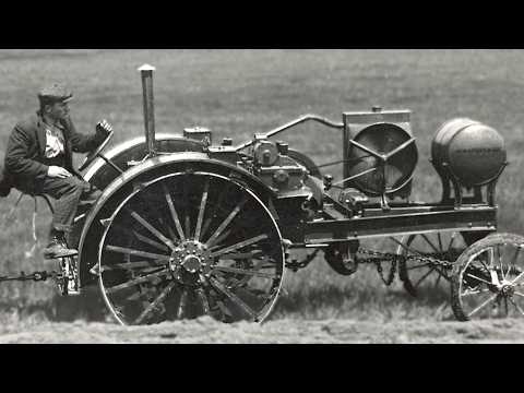 Видео: Первый серийный трактор США: Waterloo Boy