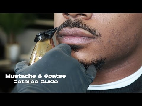 Видео: Как подстричь усы и козлиную бородку — подробное руководство
