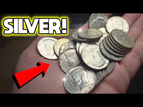 Видео: СЕРЕБРЯНОЕ БЕЗУМИЕ!!! (ПОЛУДОЛЛАРЫ В СТИЛЕ ОХОТЫ ЗА МОНЕТАМИ) *ЛУЧШАЯ КОРОБКА 2025 ГОДА!*