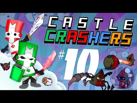Видео: Castle Crashers - Тринадцатый Босс Злой Волшебник Последняя Битва - Финал Игры #10