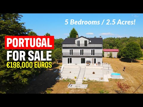 Видео: Ферма с 5 спальнями и площадью 2,5 акра на продажу в Пиньейру - Гуарда (Центральная Португалия - ...
