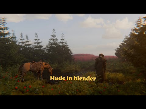 Видео: Как делать кинематографические сцены в Blender 3D? Очень просто! How to make cinematic scene blender