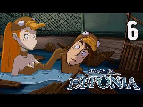 Видео: Спасаем популяцию утконосов - Chaos on Deponia - 6