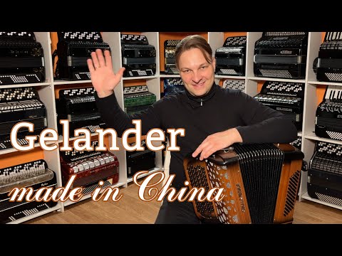 Видео: Китайский баян среднего качества из США "Gelander" про особенности установки микрофонов.