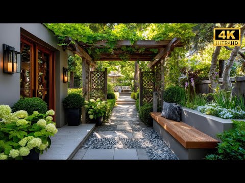 Видео: Гениальные идеи для уединения на заднем дворе в небольших помещениях | Создание уединенного ферме...