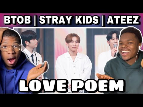 Видео: Реакция BESTFRIENDS - ЛЮБОВНАЯ ПОЭМА - Сынмин из STRAY KIDS, Чонхо из ATEEZ и Ынкван из BTOB