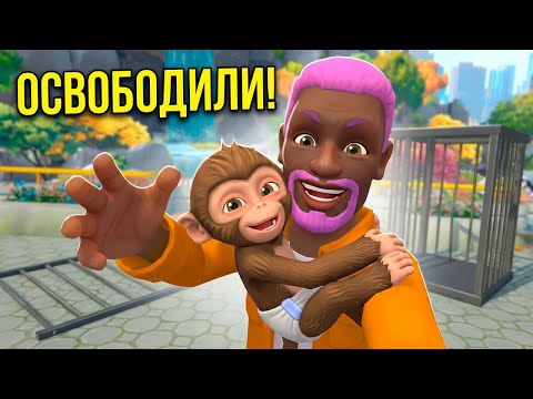 Видео: ОСВОБОДИЛИ МАЛЕНЬКУЮ ОБЕЗЬЯНКУ - ОБНОВЛЕНИЕ I Am Monkey VR