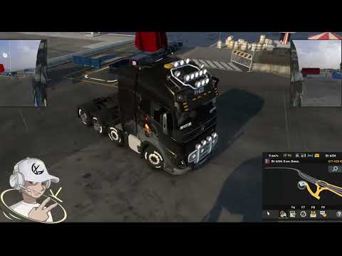 Видео: Груз Giant Haulie  доставлен из Осло в Шеффилд   #truckersmp  #eurotrucksimulator2