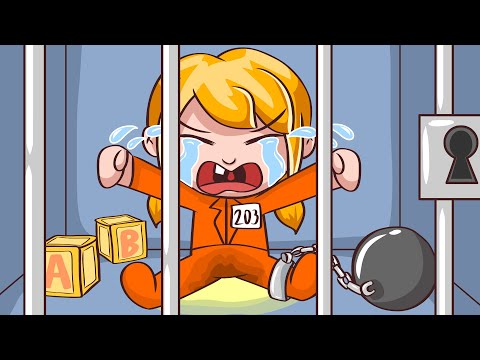 Видео: ПОСАДИЛИ В ТЮРЬМУ В ДЕТСКОМ САДУ 😫😫😫