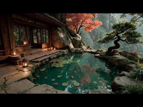 Видео: Музыка флейты Дзен-сада для глубокой медитации и спокойного сна | Японское эмбиент-путешествие