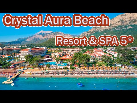 Видео: Отели Турции:   Crystal Aura Beach Resort & SPA 5*   ( Кемер )