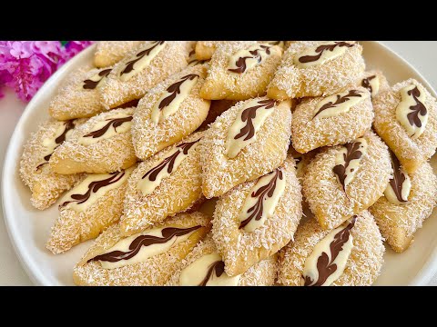 Видео: Это печенье тает во рту! Вкусное и простое в приготовлении.