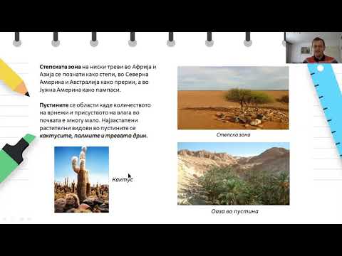 Видео: VI одделение - Географија - Распространетост на растителниот свет